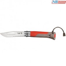 Ніж Opinel №8 Outdoor красный (001714)