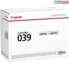 Тонер Canon 039 Black (0287C001)