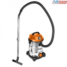 Пилосос будівельний Neo Tools 1400Вт, 18 кПа, 30л, HEPA, колеса, 5.92кг (04-738)