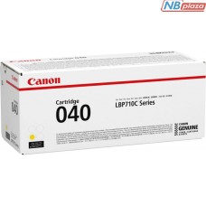 Картридж Canon 040 Yellow(5.4K) (0454C001)