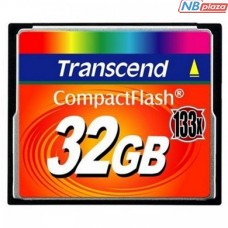 Карта пам'яті Transcend 32Gb Compact Flash 133x (TS32GCF133) Карта пам'яті Transcend 32Gb Compact Flash 133x (TS32GCF133)