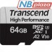 Карта пам'яті Transcend 64GB microSDXC class 10 UHS-I U1 High Endurance (TS64GUSD350V)