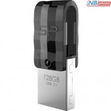 Silicon Power 128GB Mobile C31 USB 3.1/Type-C Black (SP128GBUC3C31V1K)