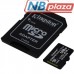 Карта пам'яті Kingston 128GB micSDXC class 10 A1 Canvas Select Plus (SDCS2/128GB) Карта пам'яті Kingston 128GB micSDXC class 10 A1 Canvas Select Plus (SDCS2/128GB)