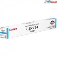 Тонер Canon C-EXV34 Cyan (для iRC2020/2030) (3783B002)