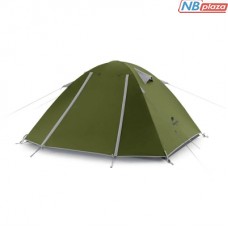 Палатка Naturehike P-Series NH18Z022-P 210T/65D Dark Green (6927595783627)