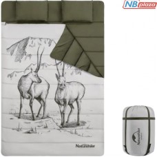 Спальный мешок Naturehike двомісний із подушками NH21MSD06 Green (6927595795330)