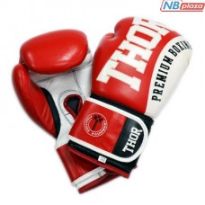 Боксерские перчатки THOR Shark 10oz Red (8019/02(Leather) RED 10 oz.)