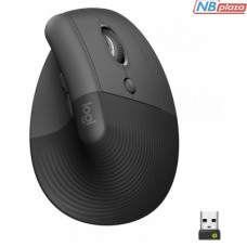 Мышка Logitech Lift Vertical Ergonomic Wireless/Bluetooth Graphite (910-006473)