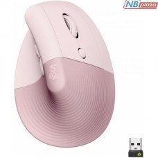 Мышка Logitech Lift Vertical Ergonomic Wireless/Bluetooth Rose (910-006478)