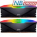 Модуль пам'яті для комп'ютера DDR4 32GB (2x16GB) 3600 MHz NOX RGB Black Apacer (AH4U32G36C25YNBAA-2)