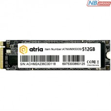 Накопитель SSD M.2 2280 512GB X500S ATRIA (ATNVMX500S/512)