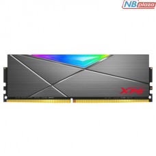 Модуль пам'яті для комп'ютера DDR4 32GB 3600 MHz XPG Spectrix D50 RGB Tungsten Gray ADATA (AX4U360032G18I-ST50)