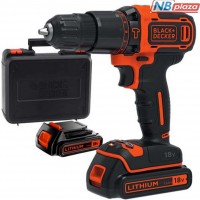 Шуруповерт Black&Decker BDCHD18KB