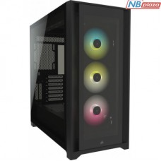 Корпус Corsair iCUE 5000X RGB Tempered Glass Black (CC-9011212-WW)