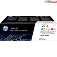 Картридж HP CLJ  201X CYM (CF401X,CF402X,CF403X) Tri-Pack (CF253XM)