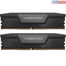 Модуль пам'яті для комп'ютера DDR5 48GB (2x24GB) 5600 MHz Vengeance Black Corsair (CMK48GX5M2B5600C40)