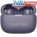Наушники Canyon TWS-10 OnGo ANC ENC Purple (CNS-TWS10PL)