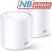 Точка доступу Wi-Fi TP-Link DECO X60 2PK AX3000 1xGE LAN 1xGE WAN MU-MIMO OFDMA MESH (DECO-X60-2-PACK)