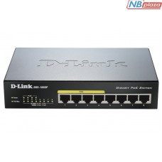 Коммутатор сетевой D-Link DGS-1008P