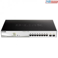 Комутатор мережевий D-Link DGS-1210-10MP