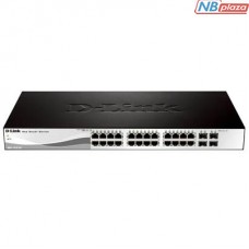 Комутатор мережевий D-Link DGS-1210-28P