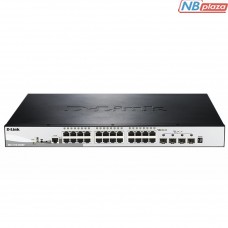 Комутатор мережевий D-Link DGS-1510-28XMP