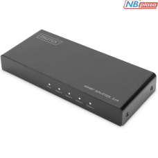 Спліттер Digitus HDMI (INx1 - OUTx4), 4K, black (DS-45325)