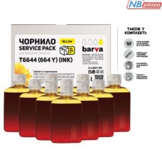 Чернила Barva Epson L100/L210/L300/L350/L355 Yellow 10x100мл ServicePack (E-L100Y-1SP)