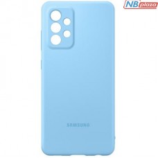 Чехол для моб. телефона Samsung SAMSUNG Galaxy A52/A525 Silicone Cover Blue (EF-PA525TLEGRU)