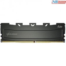 Модуль пам'яті для комп'ютера DDR4 32GB 2666 MHz Black Kudos eXceleram (EKBLACK4322616C)