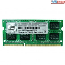 Модуль пам'яті для ноутбука SoDIMM DDR3 8GB 1333 MHz G.Skill (F3-10666CL9S-8GBSQ)