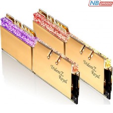 Модуль памяти для компьютера DDR4 32GB (2x16GB) 3200 MHz Trident Z Royal G.Skill (F4-3200C16D-32GTRG)