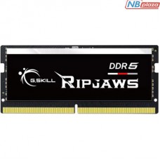 Модуль пам'яті для ноутбука SoDIMM DDR5 16GB 4800 MHz Ripjaws G.Skill (F5-4800S3838A16GX1-RS)