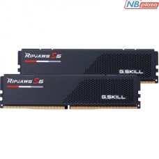 Модуль пам'яті для комп'ютера DDR5 64GB (2x32GB) 6400 MHz Ripjaws S5 G.Skill (F5-6400J3239G32GX2-RS5K)