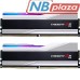 Модуль пам'яті для комп'ютера DDR5 32GB (2x16GB) 7600 MHz Trident Z5 RGB Silver G.Skill (F5-7600J3646G16GX2-TZ5RS)
