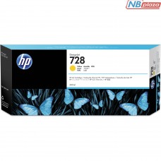 Картридж HP DJ No.728 Yellow, DesignJet T730/T830 300 ml (F9K15A)