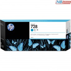 Картридж HP DJ No.728 Cyan, DesignJet T730/T830 300 ml (F9K17A)