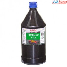Чорнило WWM HP №10/11/12 1000г Black (H12/B-4)