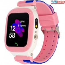 Смарт-часы ATRIX iQ2200 IPS Cam Flash Pink Детские телефон-часы с трекером (iQ2200 Pink)