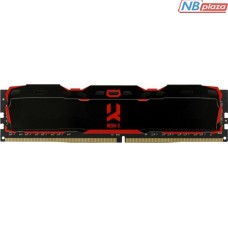 Модуль памяти для компьютера DDR4 8GB 3200 MHz IRDM X Black Goodram (IR-X3200D464L16SA/8G)