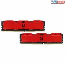 Модуль памяти для компьютера DDR4 16GB (2x8GB) 3200 MHz IRDM Red Goodram (IR-XR3200D464L16SA/16GDC)