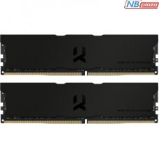 Модуль пам'яті для комп'ютера DDR4 32GB (2x16GB) 3600 MHz Iridium Pro Deep Black Goodram (IRP-K3600D4V64L18/32GDC)