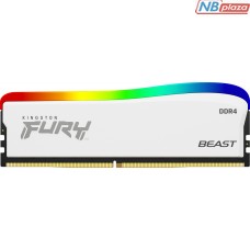 Модуль памяти для компьютера DDR4 16GB 3200 MHz Beast White RGB SE Kingston Fury (ex.HyperX) (KF432C16BWA/16)