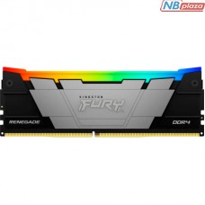 Модуль пам'яті для комп'ютера DDR4 8GB 3600 MHz Fury Renegade RGB Kingston Fury (ex.HyperX) (KF436C16RB2A/8)