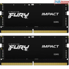 Модуль пам'яті для ноутбука SoDIMM DDR5 32GB (2x16GB) 4800 MHz Kingston Fury (ex.HyperX) (KF548S38IBK2-32)