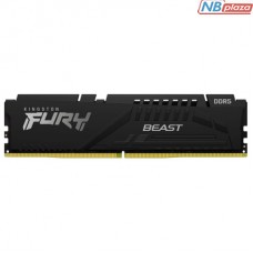 Модуль памяти для компьютера DDR5 16GB 5600 MHz Beast AM5 Black Kingston Fury (ex.HyperX) (KF556C36BBE-16)