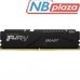 Модуль пам'яті для комп'ютера DDR5 16GB 5600 MHz Beast Black Kingston Fury (ex.HyperX) (KF556C40BB-16)
