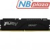 Модуль пам'яті для комп'ютера DDR5 16GB (2x8GB) 5600 MHz Beast Black Kingston Fury (ex.HyperX) (KF556C40BBK2-16)