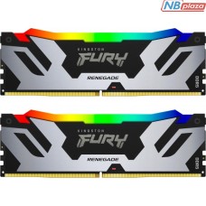 Модуль пам'яті для комп'ютера DDR5 96GB (2x48GB) 6000 MHz Renegade RGB XMP Kingston Fury (ex.HyperX) (KF560C32RSAK2-96)